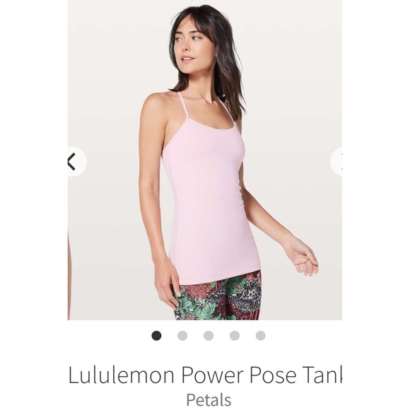 Lululemon power pose tank size 10 - Picture 1 of 8